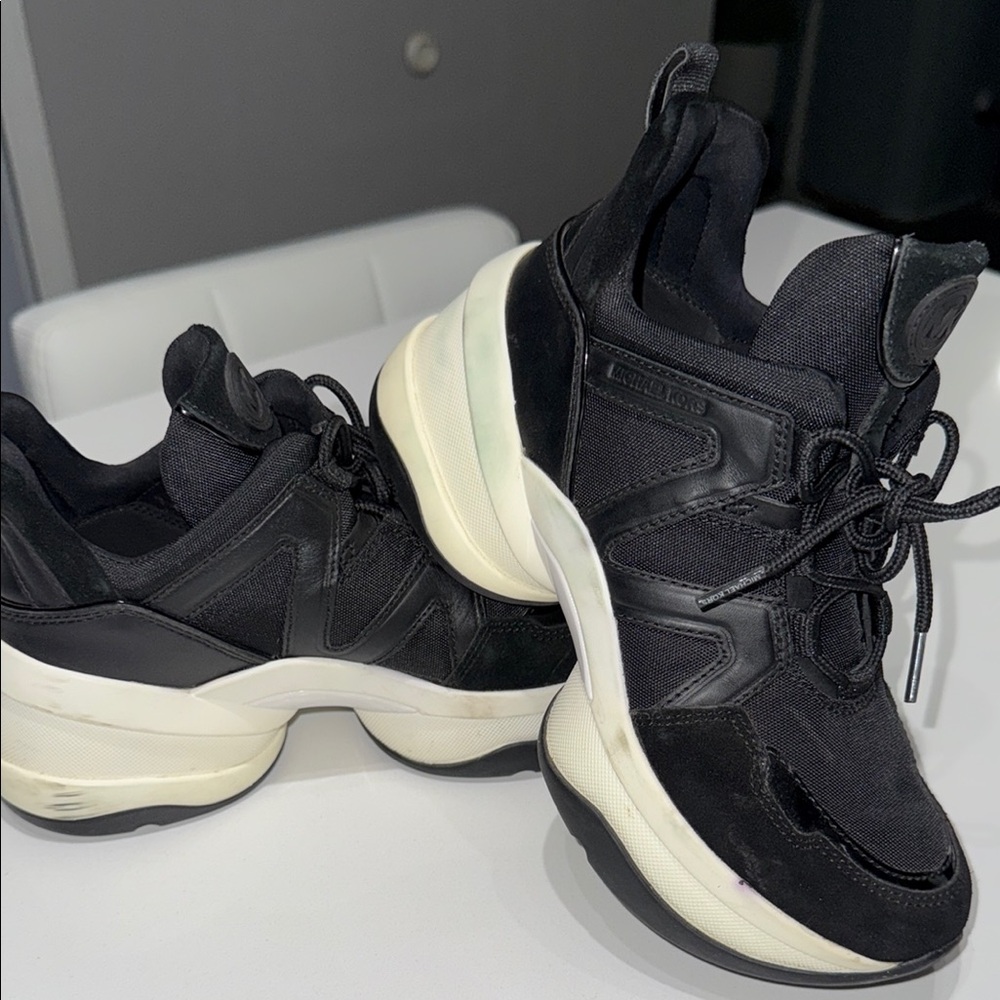 Stylish Black Women's Sneakers Michel Kols - Picture 9 of 9